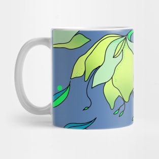 Metallic Blue Mug